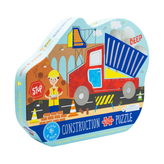 Floss & Rock Jigsaw 40PC Shaped Construction