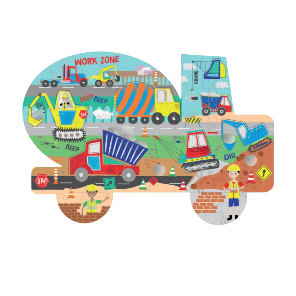 Floss & Rock Jigsaw 40PC Shaped Construction