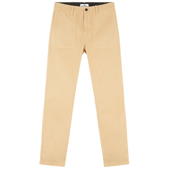 Stone Island Junior Washed Relax Fit Trousers