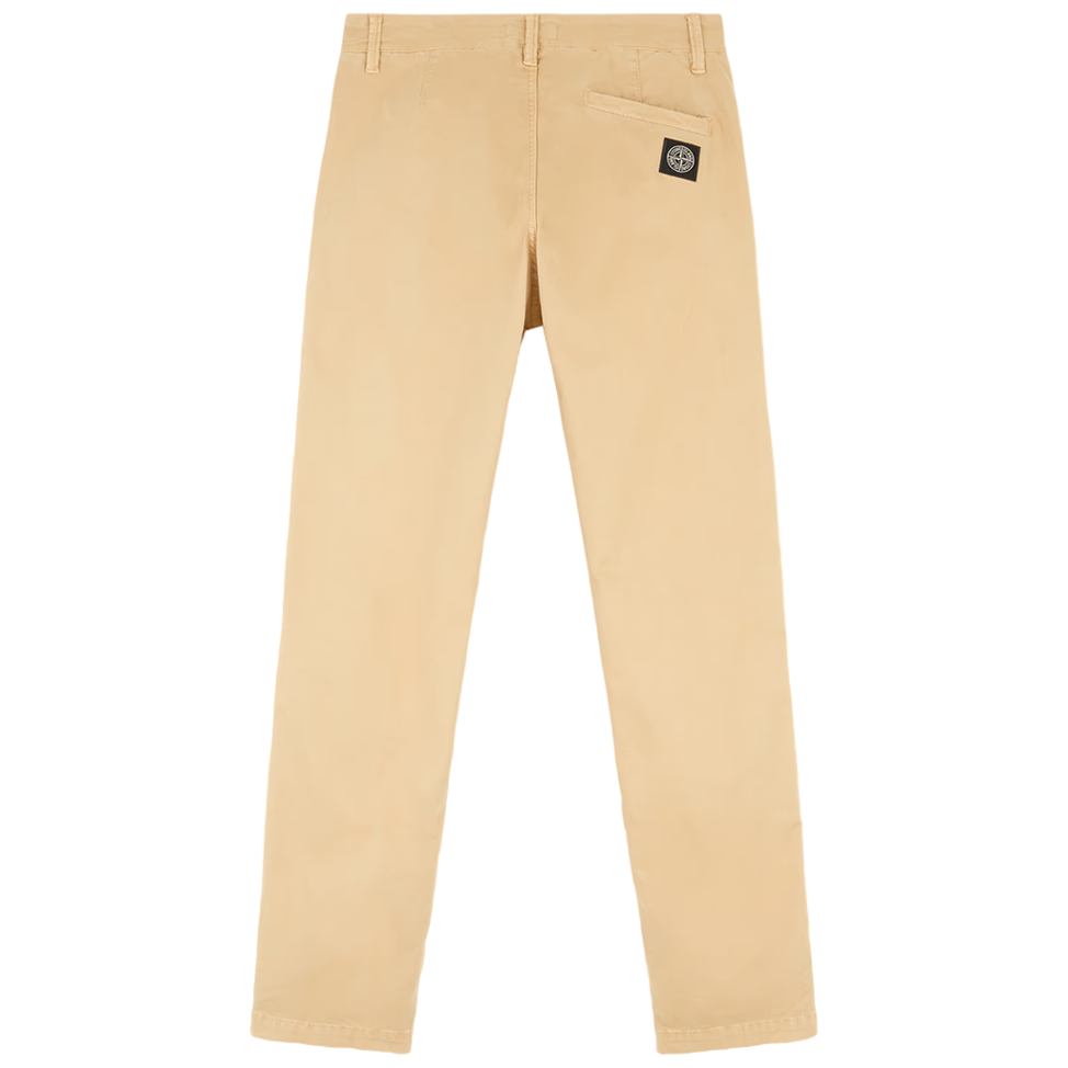 Stone Island Junior Washed Relax Fit Trousers