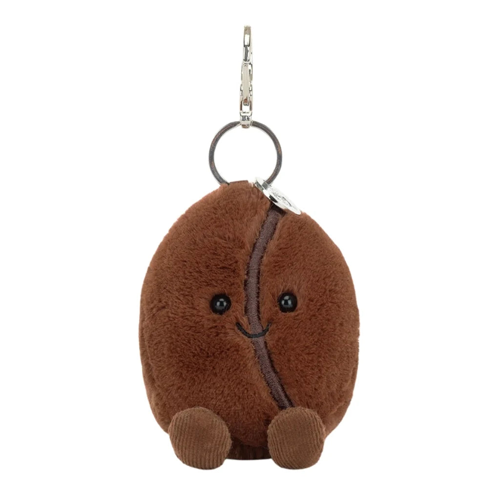 Jellycat Amuseables Coffee Bean Bag Charm
