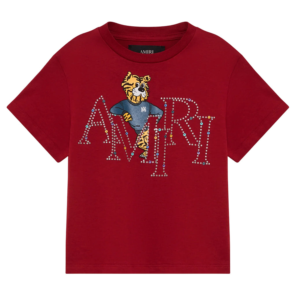 Amiri Kids Staggered Tiger Tee