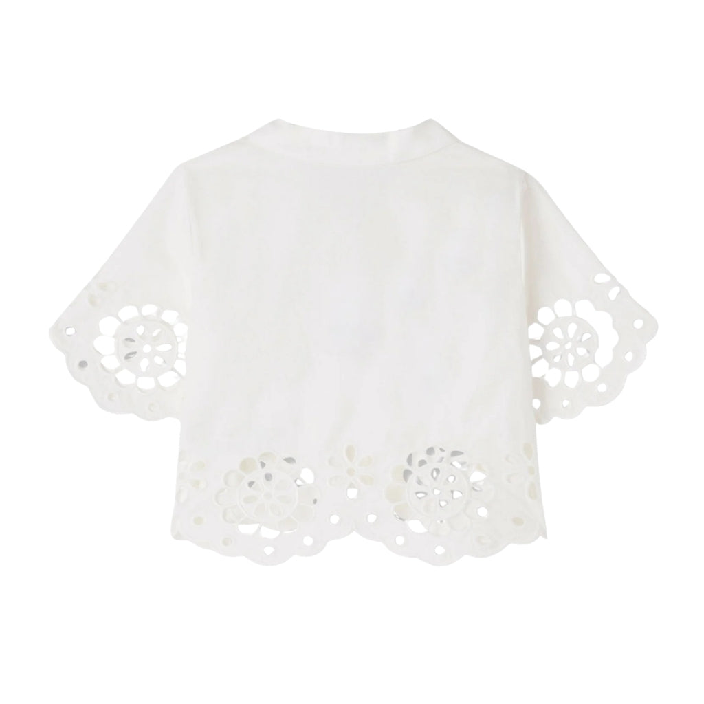 Zimmermann Kids Awaken Kids Broderie Shirt