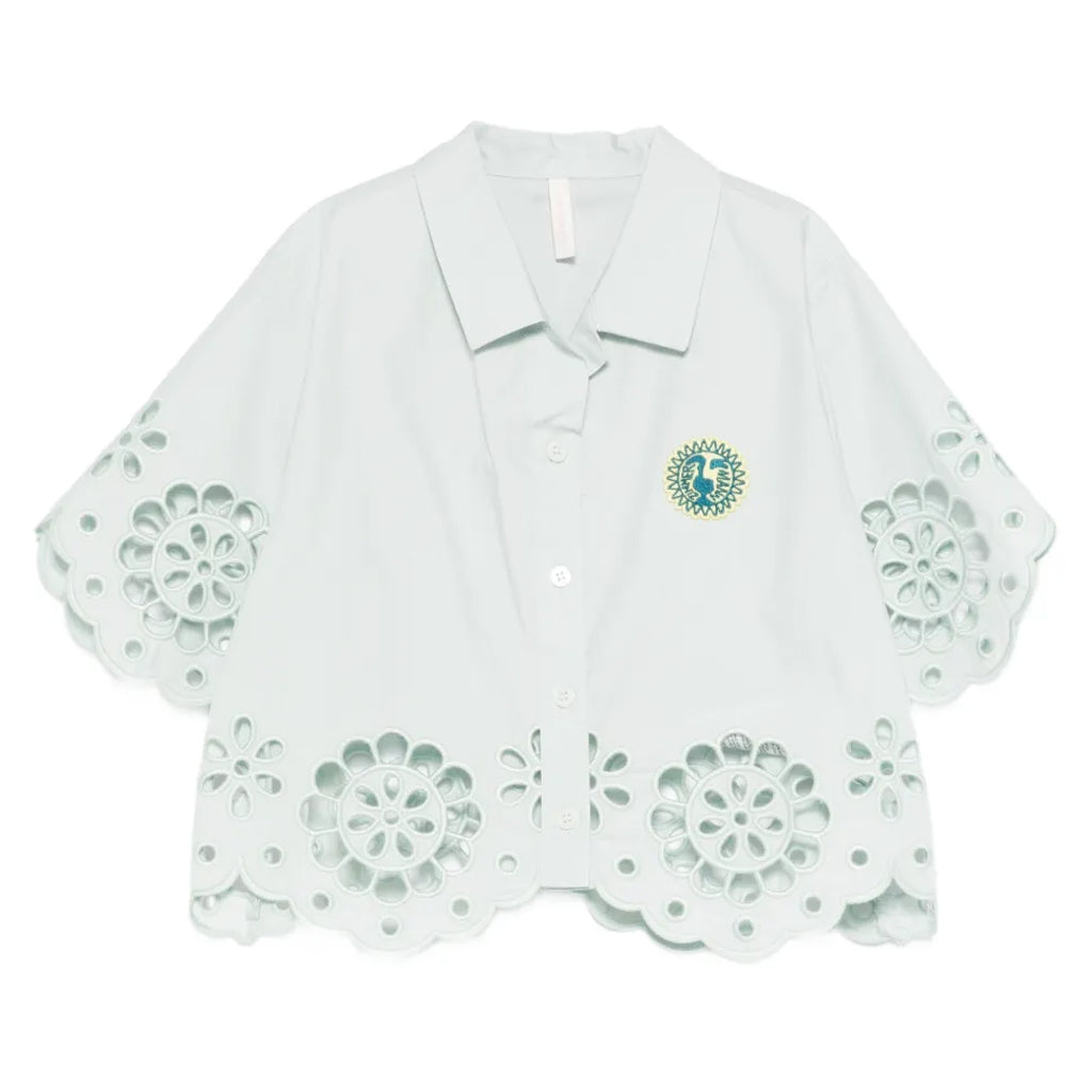 Zimmermann Kids Awaken Kids Broderie Shirt