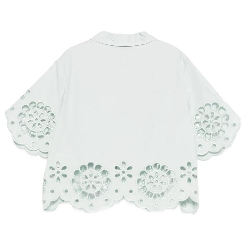 Zimmermann Kids Awaken Kids Broderie Shirt