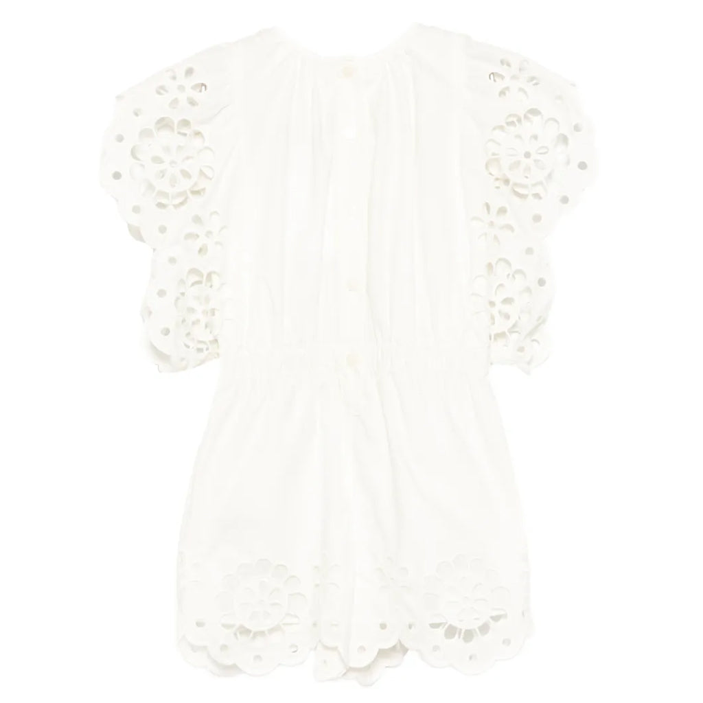 Zimmermann Kids Awaken Kids Broderie Playsuit