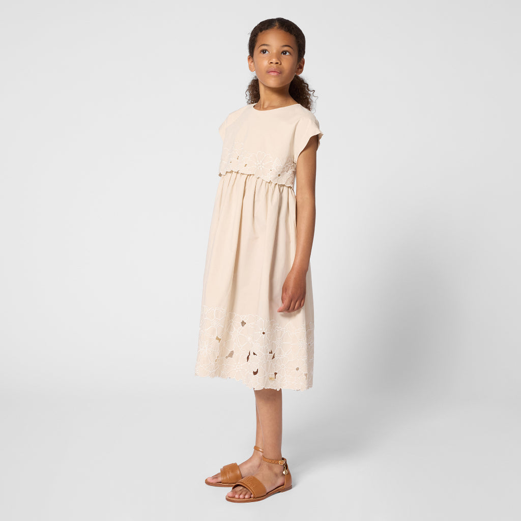 Chloé Kids Short Sleeved Dress