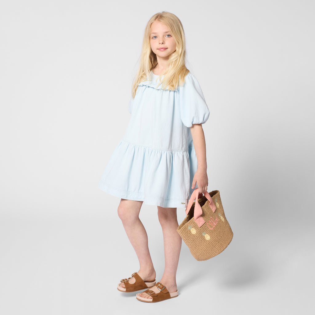 Chloé Kids Denim Dress
