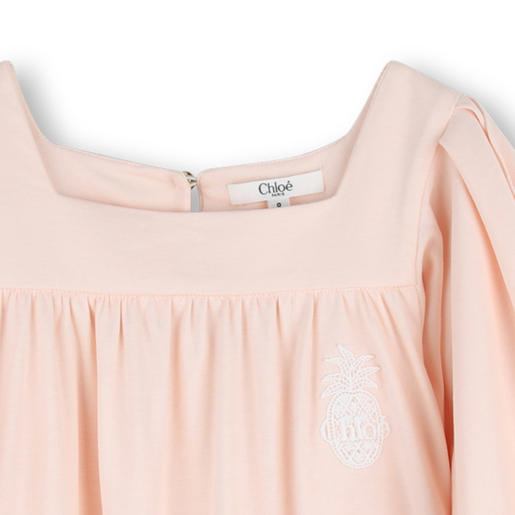 Chloé Kids Short Sleeved Dress