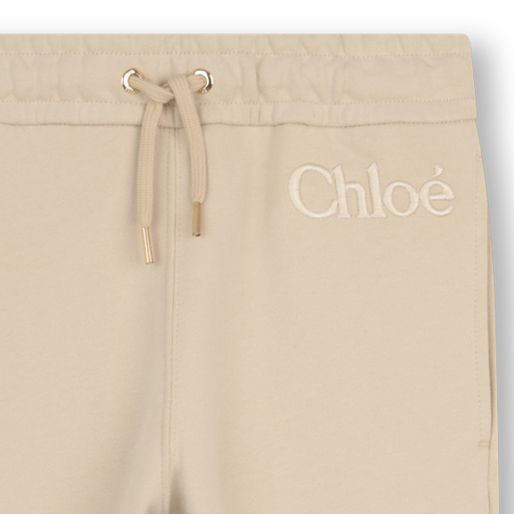 Chloé Kids Logo Trousers