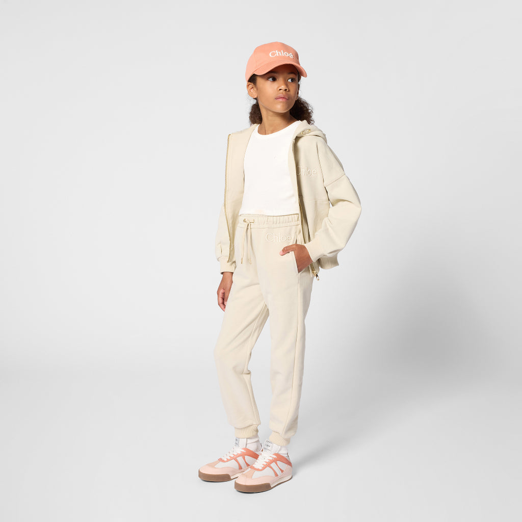 Chloé Kids Logo Trousers