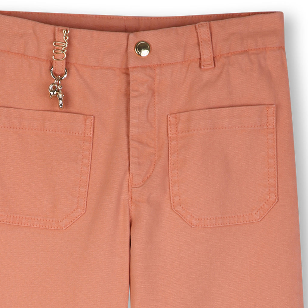 Chloé Kids Denim Trousers