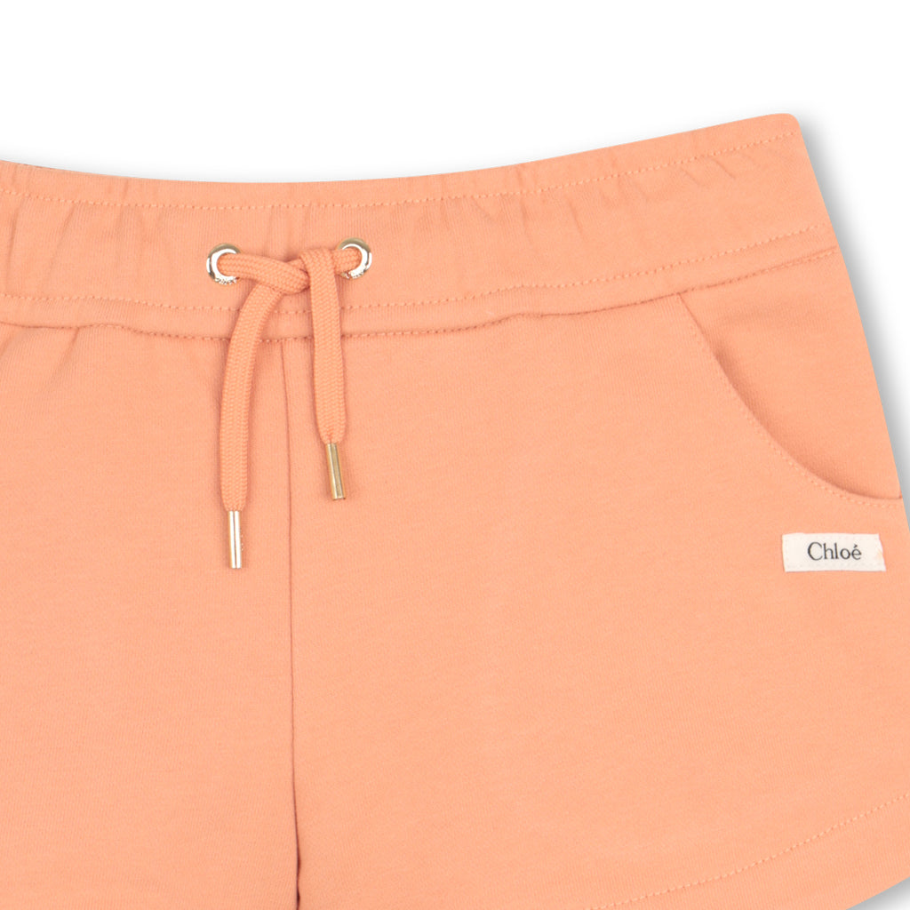 Chloé Kids French Terry Shorts