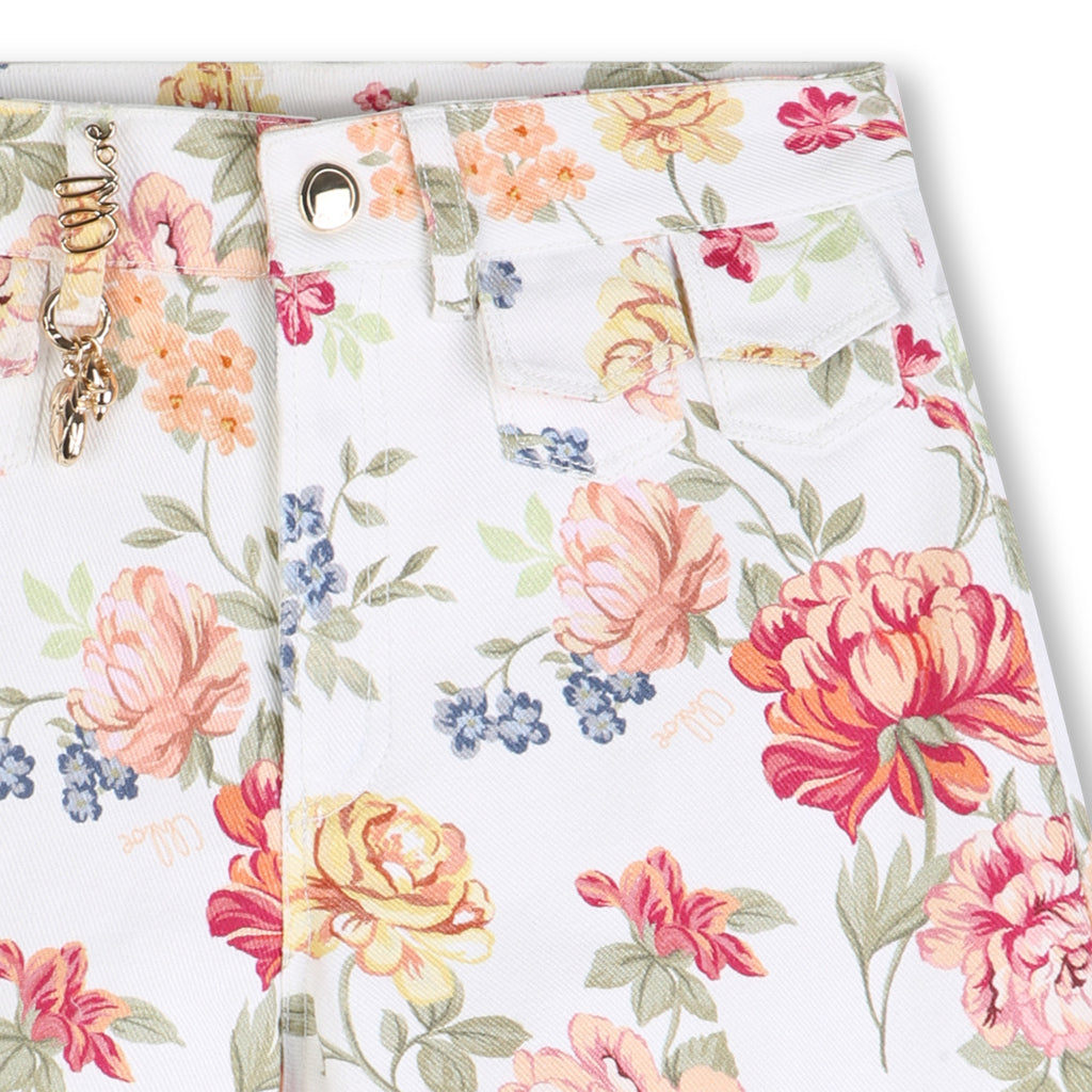 Chloé Kids Floral Shorts