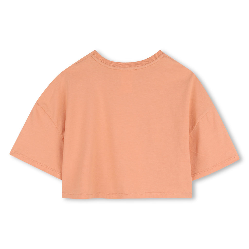 Chloé Kids Logo Print T-shirt