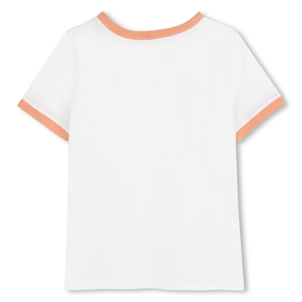 Chloé Kids Logo Print T-shirt
