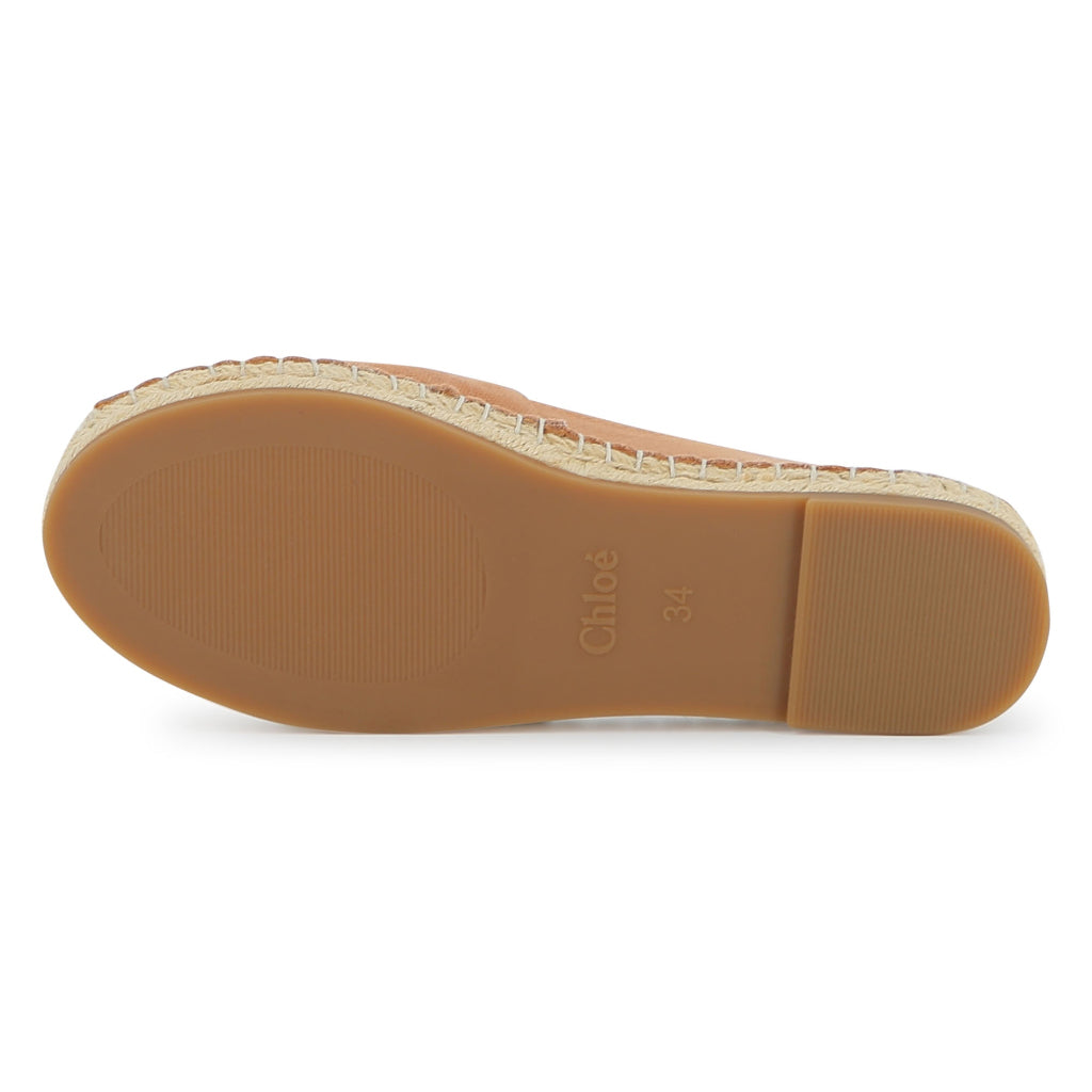 Chloé Kids Logo Espadrills