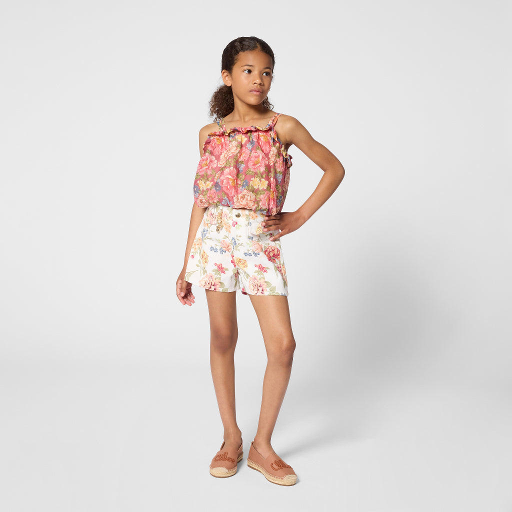 Chloé Kids Logo Espadrills