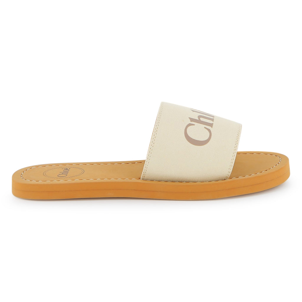 Chloé Kids Textile Sandals