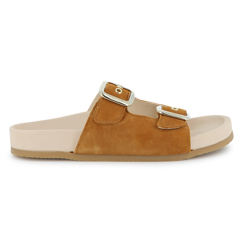 Chloé Kids Leather Sandals