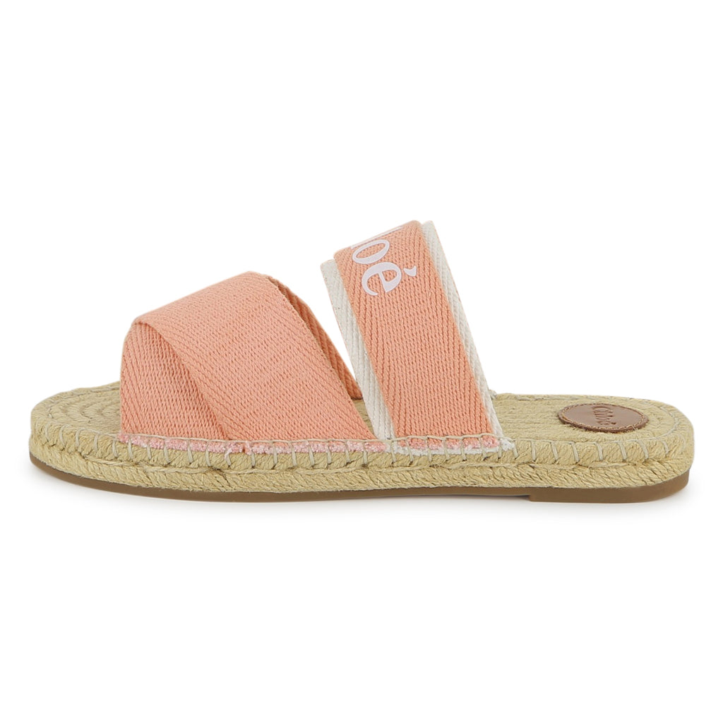 Chloé Kids Textile Sandals