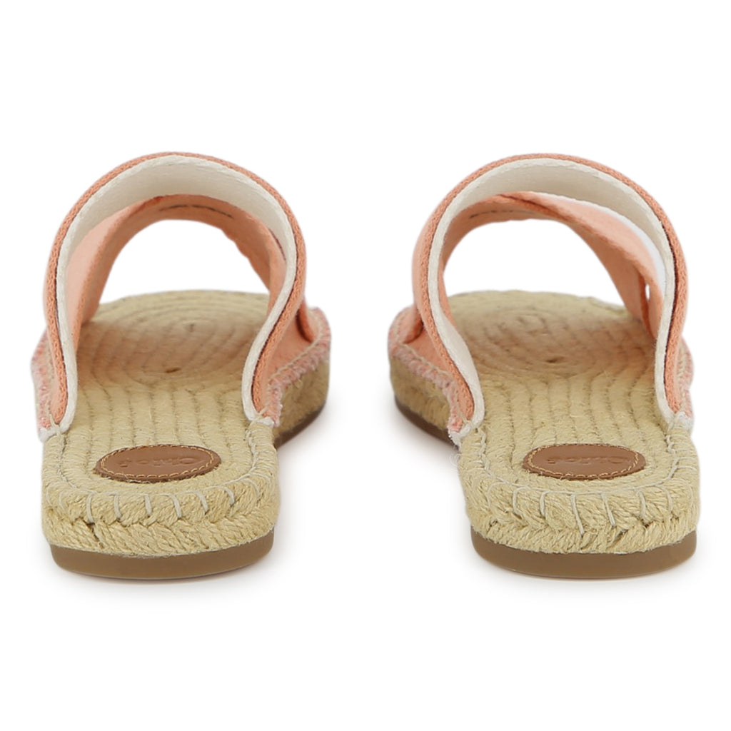 Chloé Kids Textile Sandals