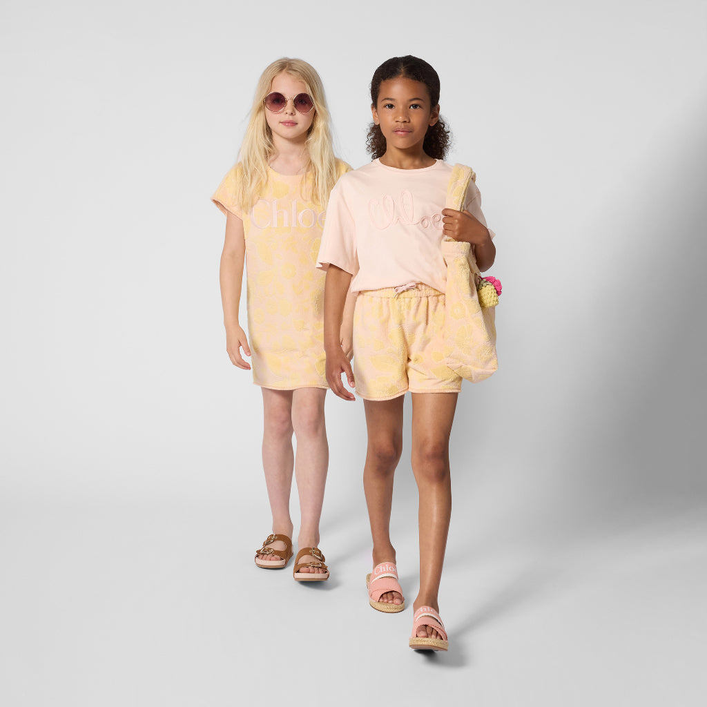 Chloé Kids Textile Sandals