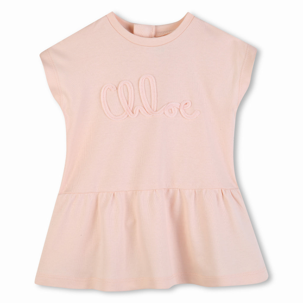 Chloé Kids Short Sleeved Dress