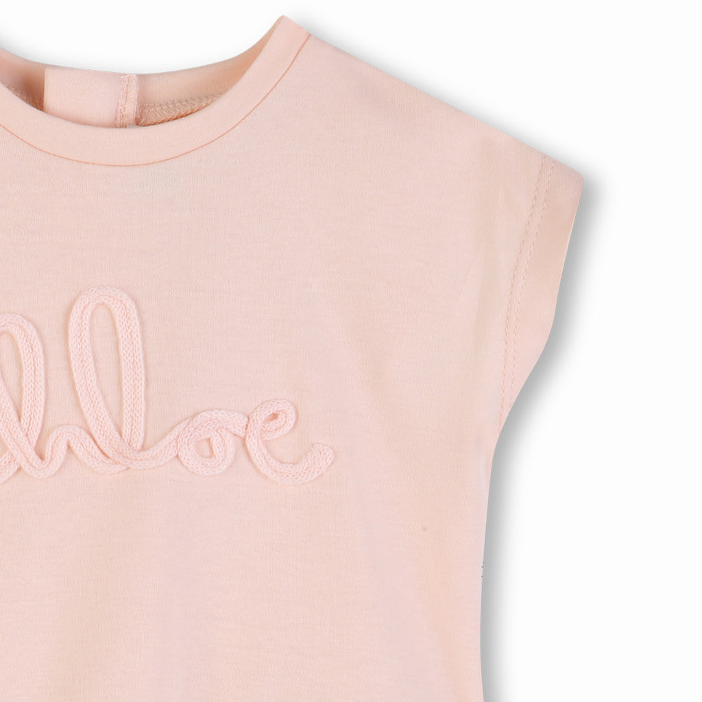 Chloé Kids Short Sleeved Dress