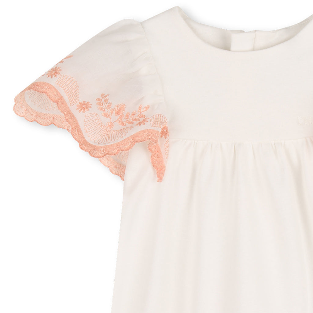 Chloé Kids Short Sleeved Dress
