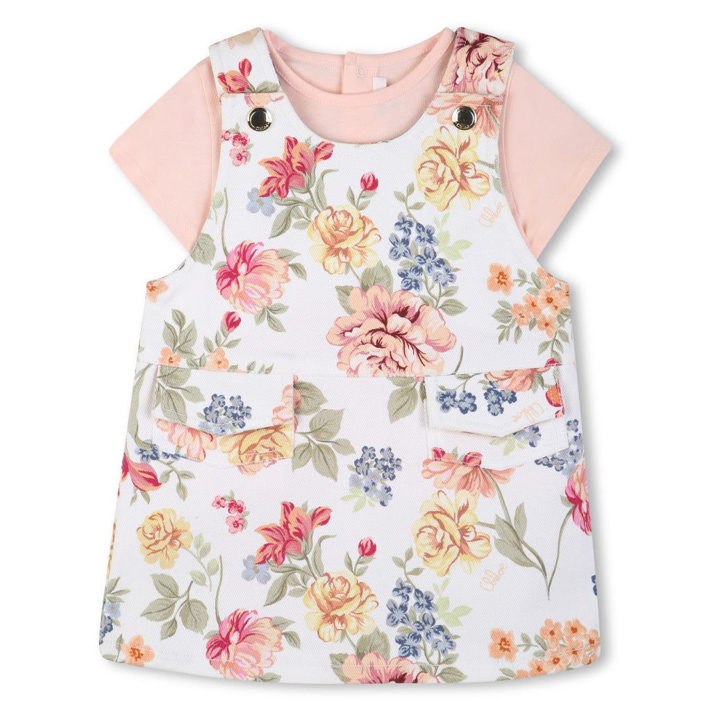Chloé Kids Dress and T-shirt Set