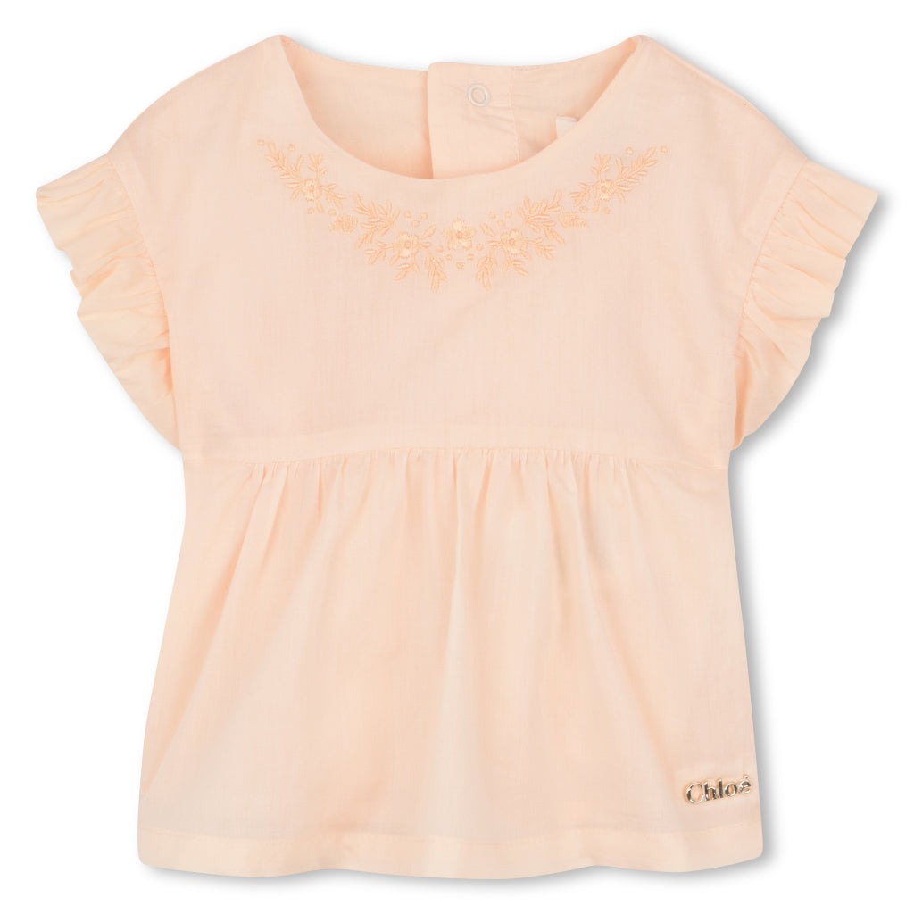 Chloé Kids Blouse and Bloomers Set