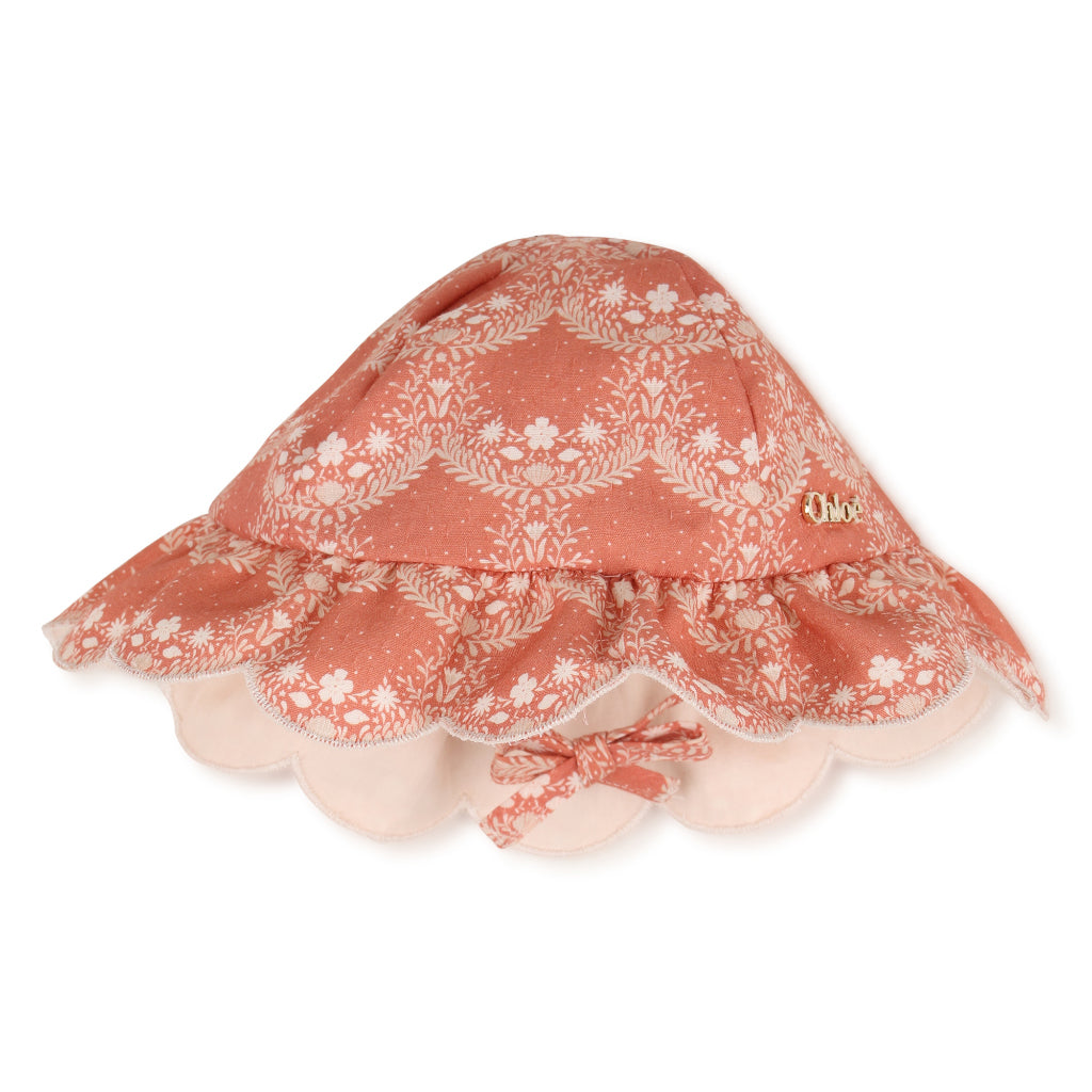 Chloé Kids Dress and Hat Set