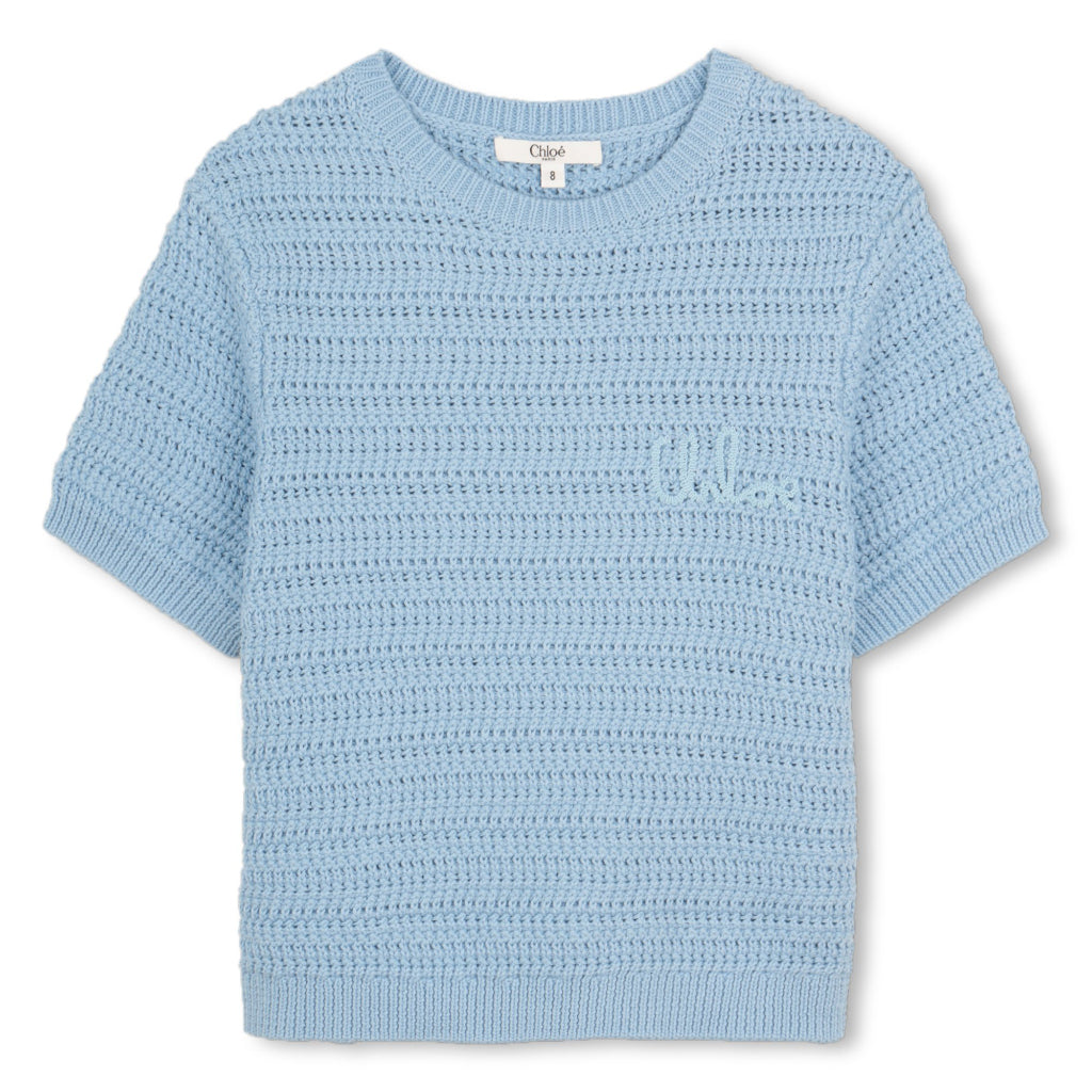 Chloé Kids Crochet Sweater