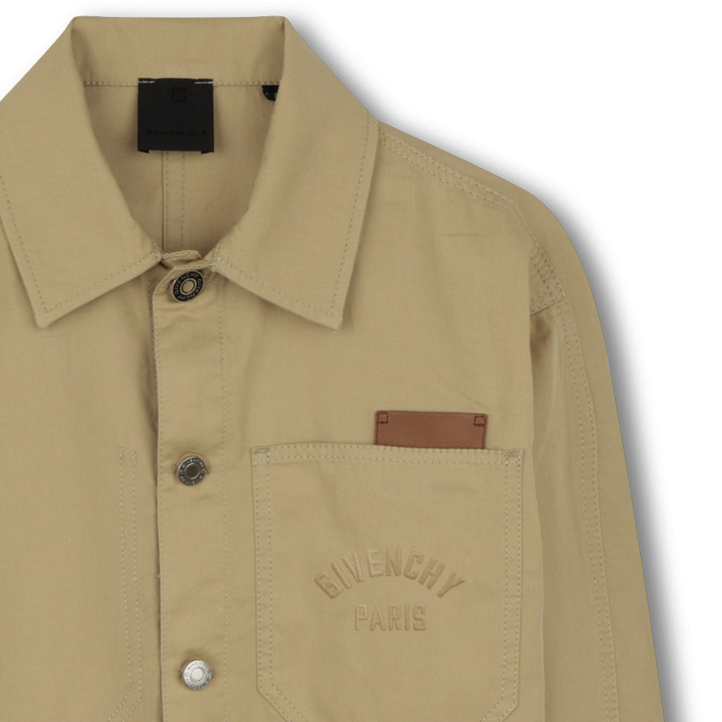 Givenchy Kids Logo Overshirt