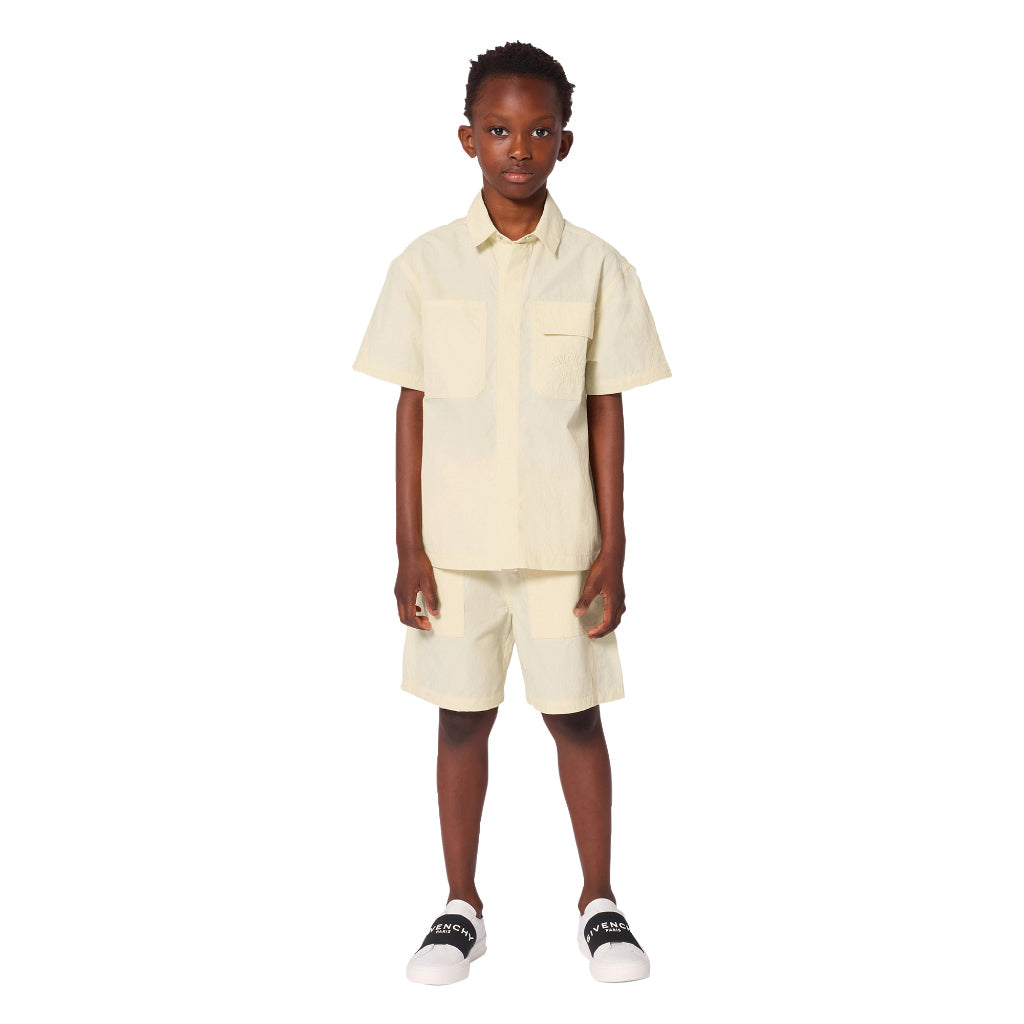 Givenchy Kids Shirt and Shorts Set