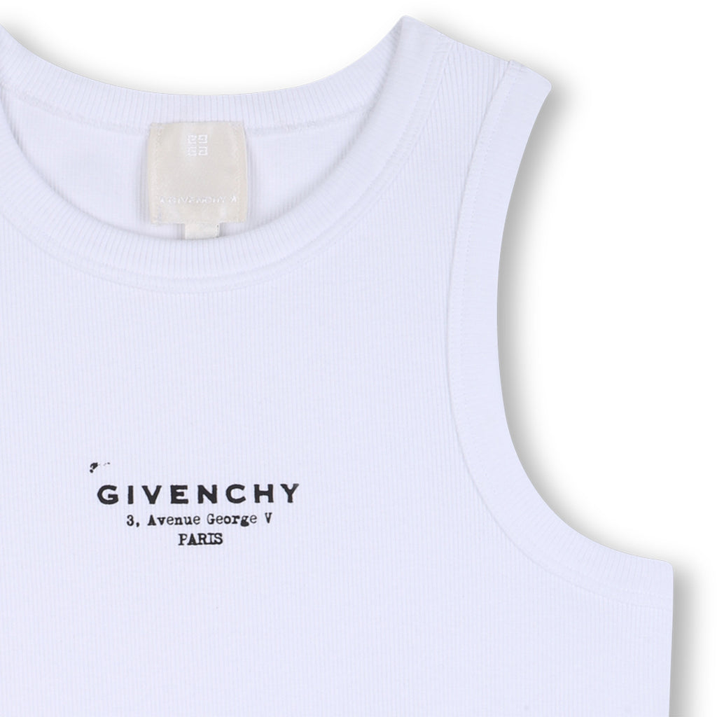 Givenchy Kids Logo Tank Top