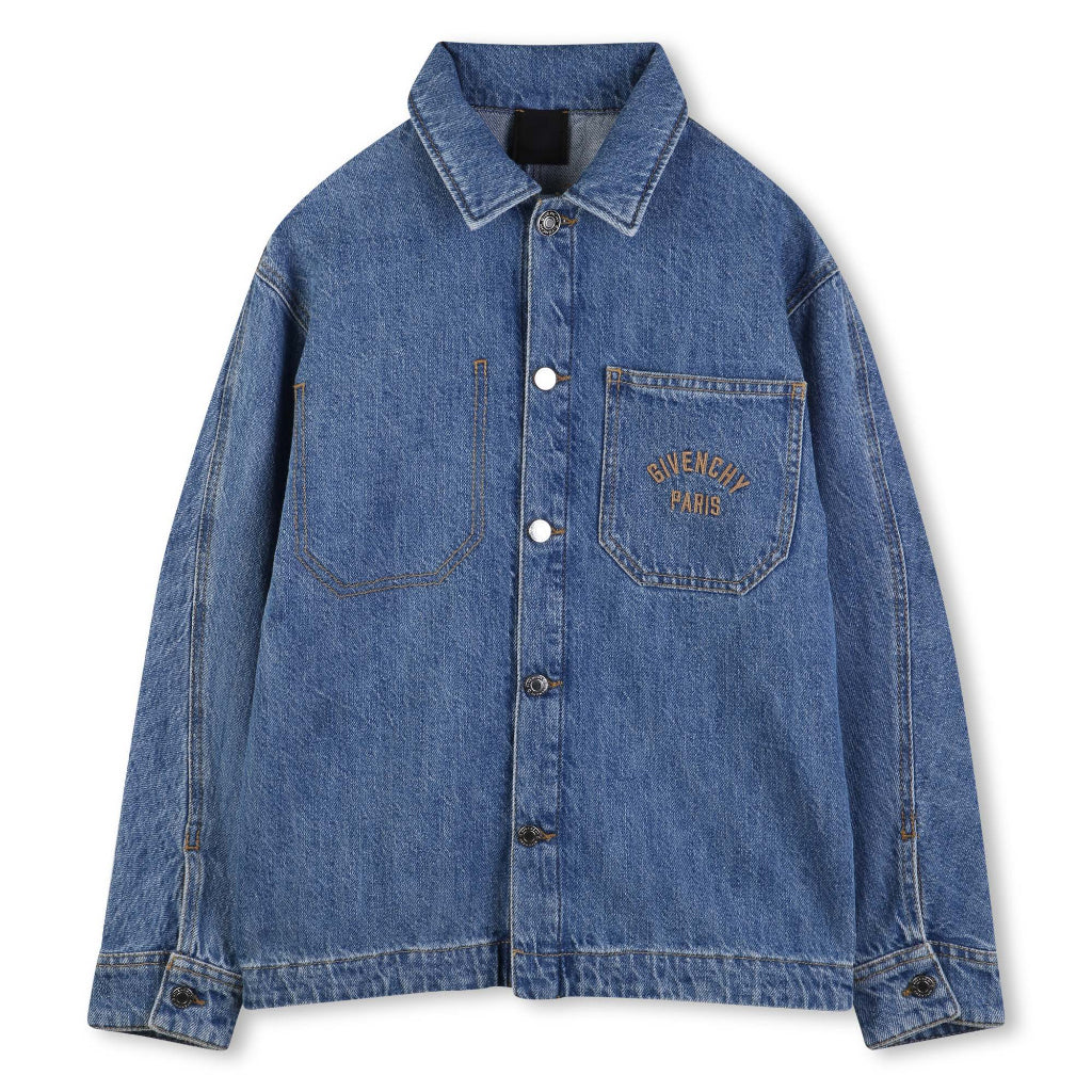 Givenchy Kids Denim Overshirt