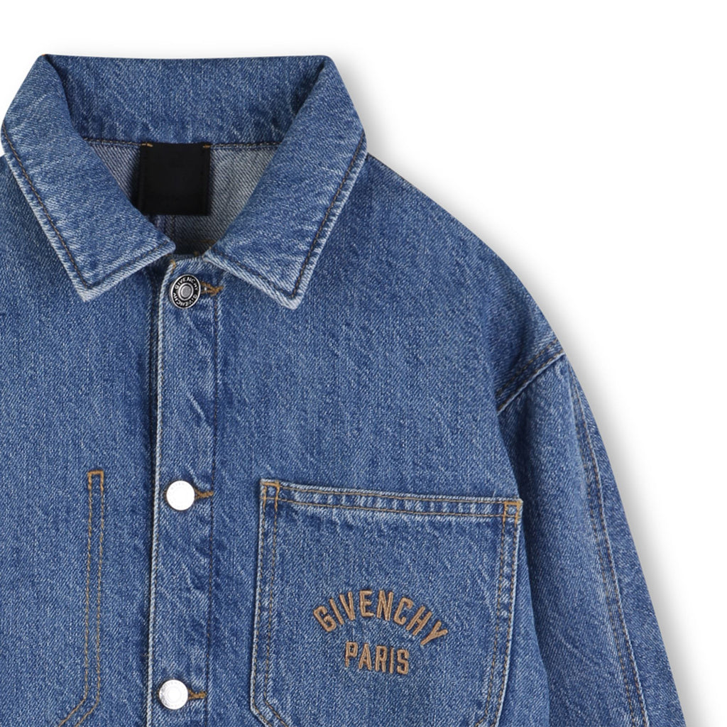 Givenchy Kids Denim Overshirt