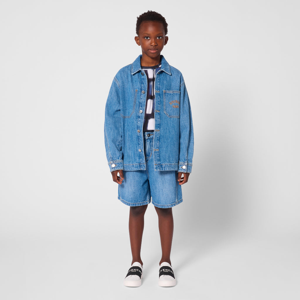 Givenchy Kids Denim Overshirt