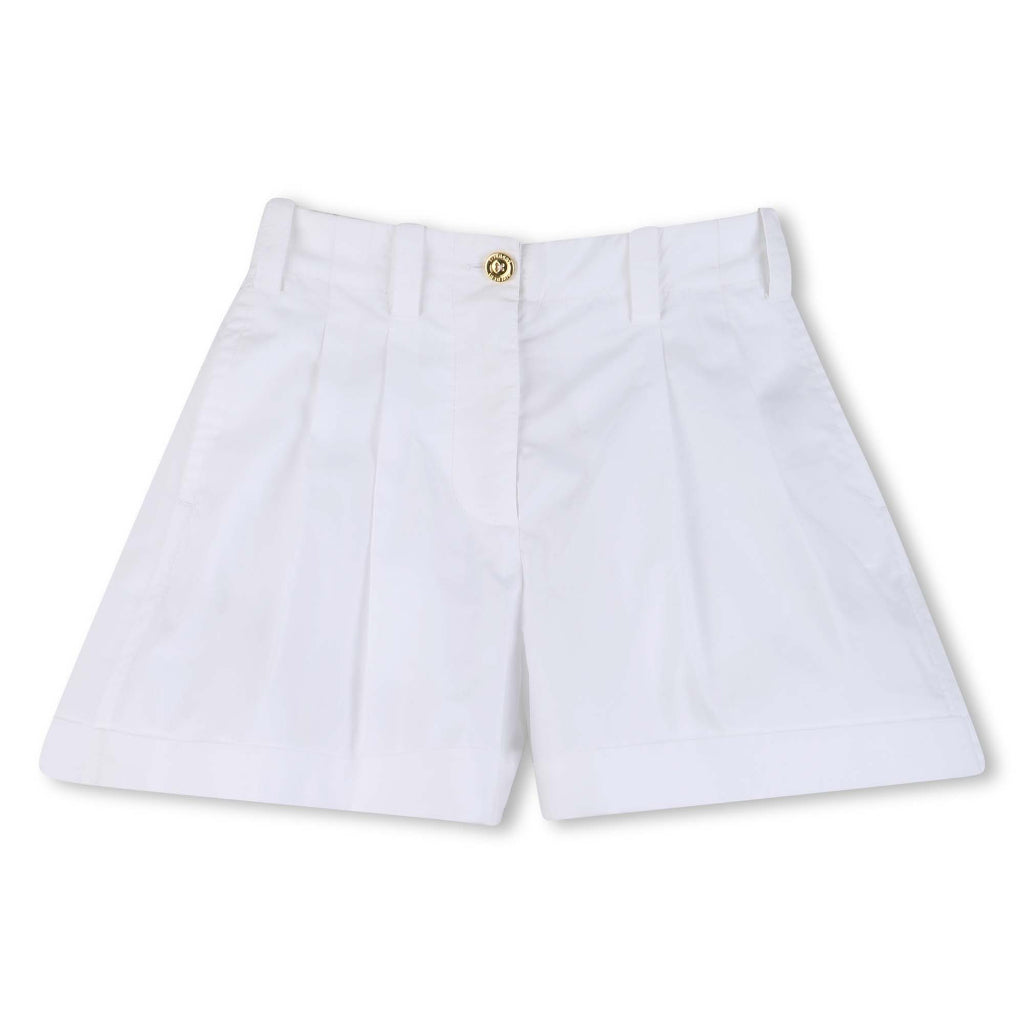 Givenchy Kids High Waist Shorts