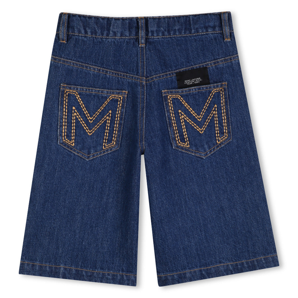 Marc Jacobs Kids Daises Denim Shorts