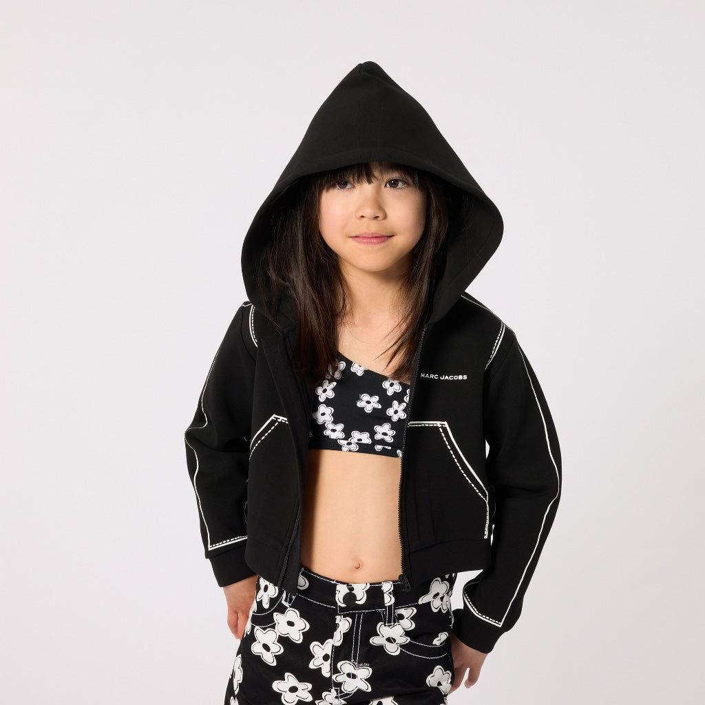 Marc Jacobs Kids Hooded Cardigan