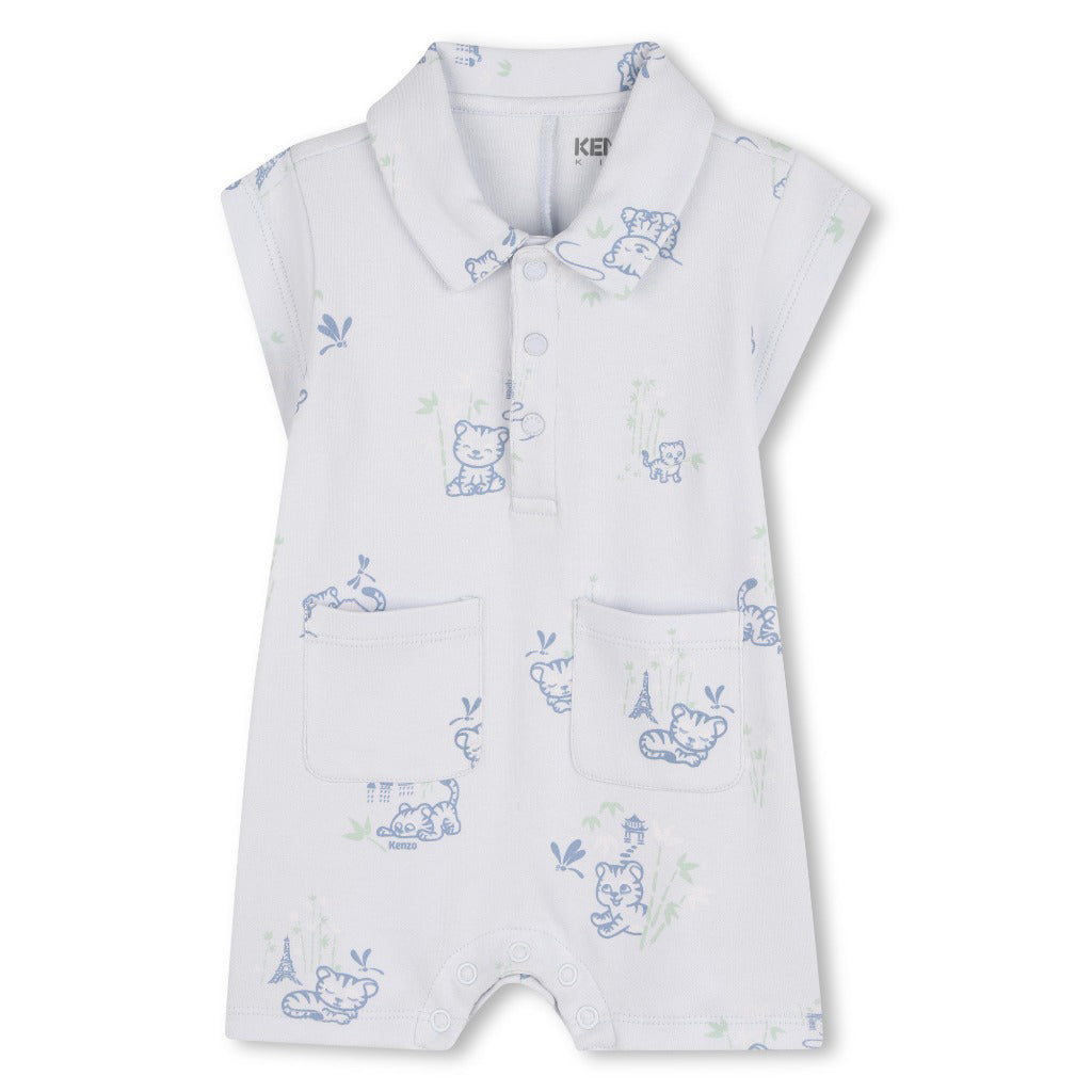 Kenzo Kids Floral Romper