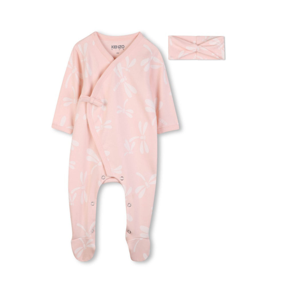 Kenzo Kids Pyjamas and Knot Headband Set
