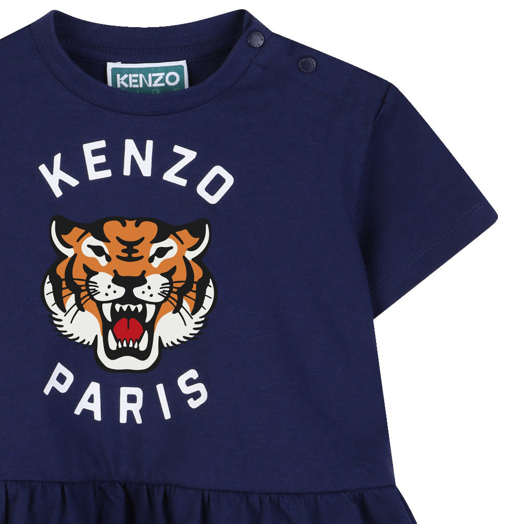 Kenzo Kids Tiger Logo Dress