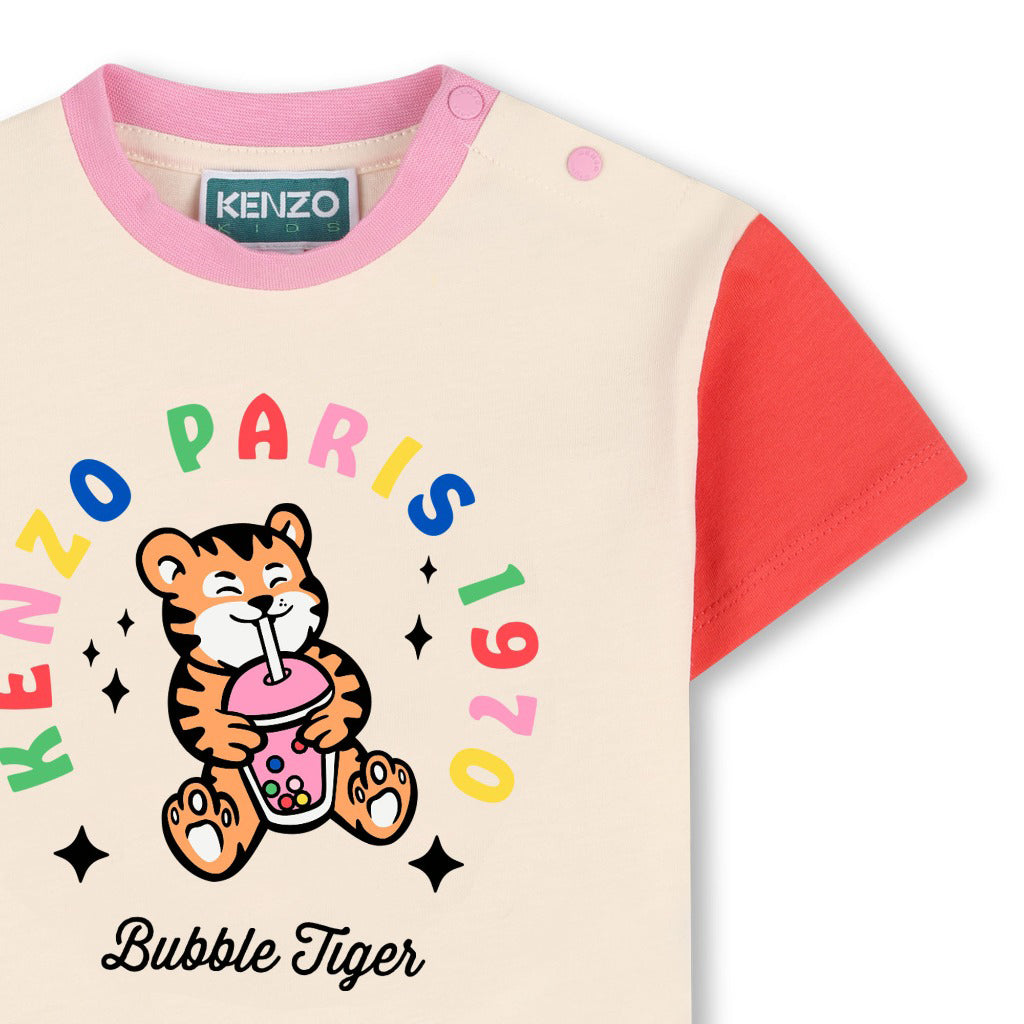 Kenzo Kids Bubble Tiger T-shirt