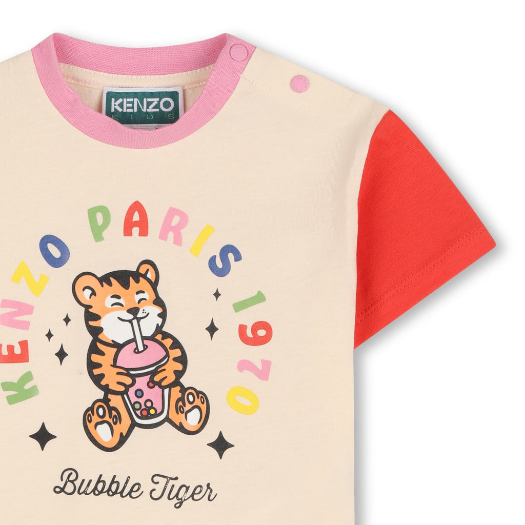 Kenzo Kids Bubble Tiger T-shirt