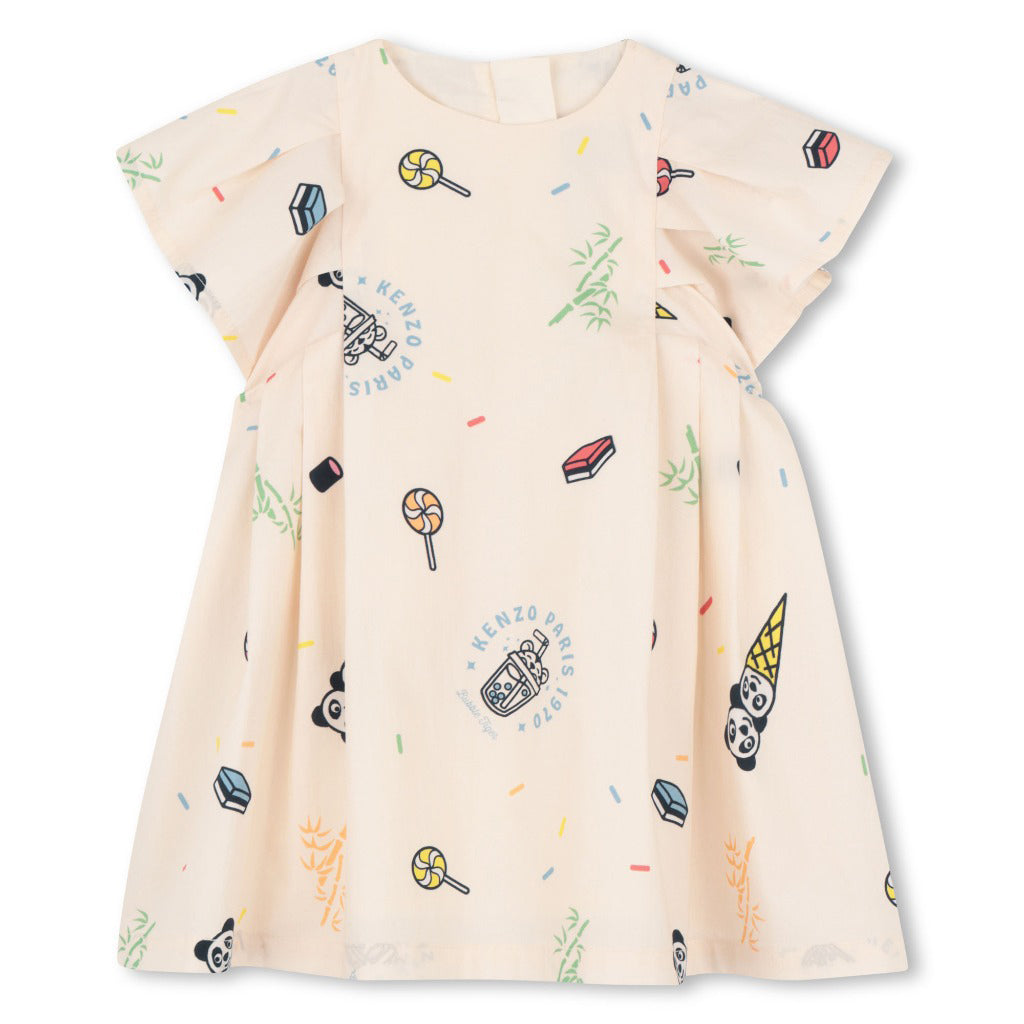 Kenzo Kids Panda Pattern Dress