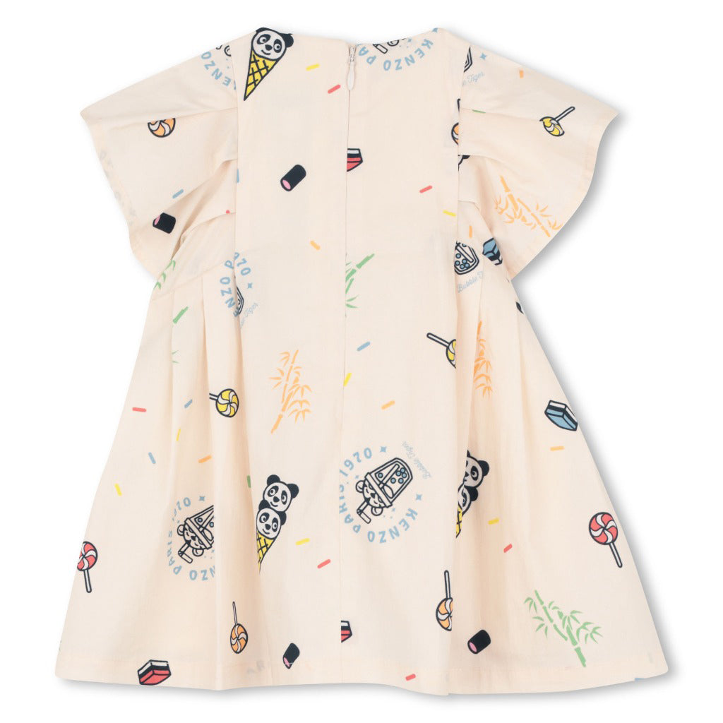 Kenzo Kids Panda Pattern Dress